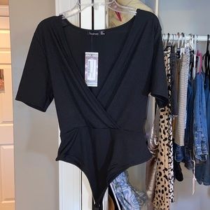 Boohoo Black Bodysuit